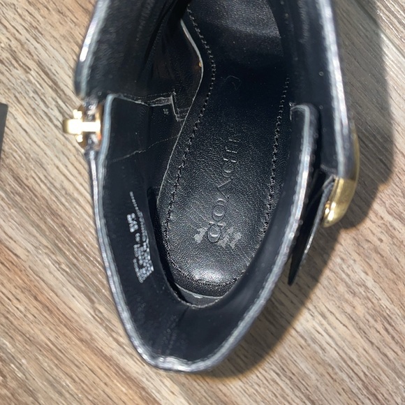 Coach Delaney Signature Buckle Heel Bootie - Picture 5 of 10